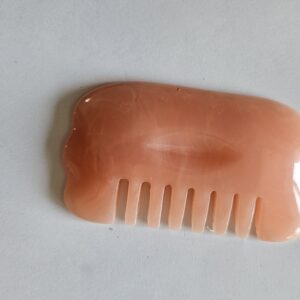 Resin head massage comb shape and teeth