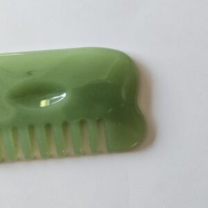Handheld resin scalp massage comb
