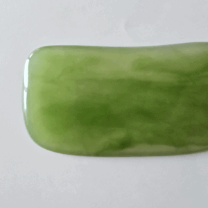 Resin scraping stick beauty tool -green