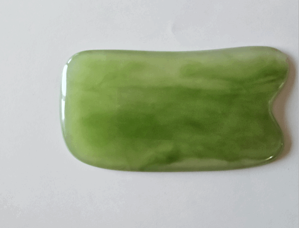 Resin scraping stick beauty tool -green