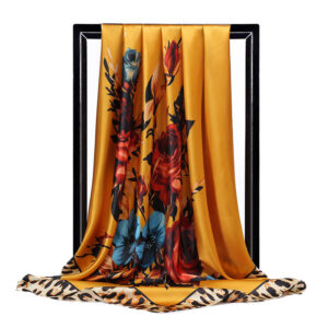 square silk scarf
