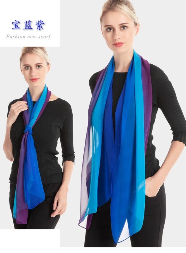 Georgette Silk Scarves - Image 2