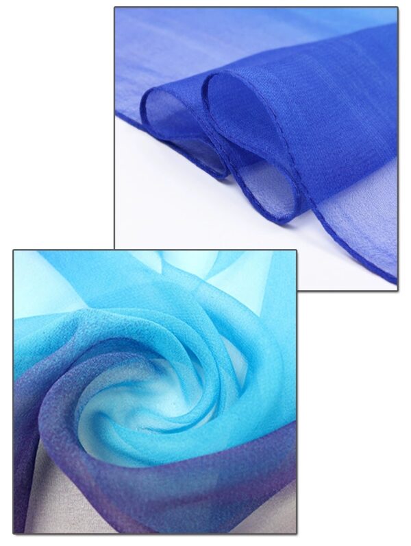 Georgette Silk Scarves - Image 6