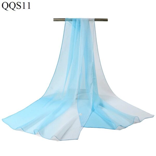 Georgette Silk Scarves - Image 11
