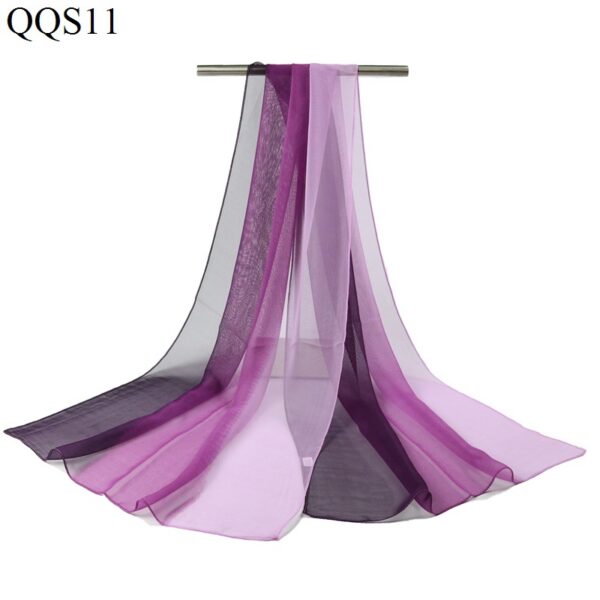 Georgette Silk Scarves - Image 12