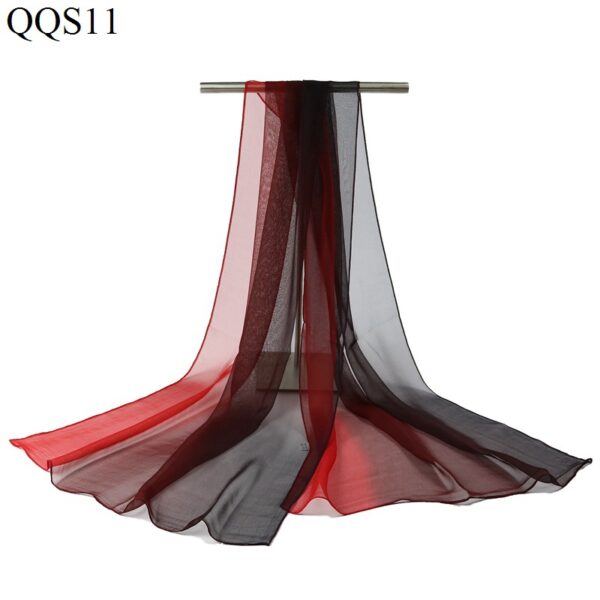 Georgette Silk Scarves - Image 13