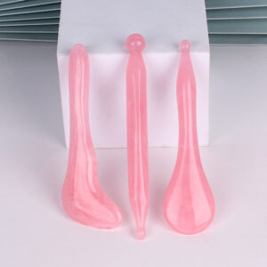 Resin facial and body massage tool finish detail