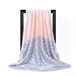 Square Mulberry Silk Scarf 19