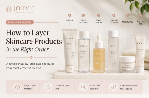 How to layer skincare products in the right order